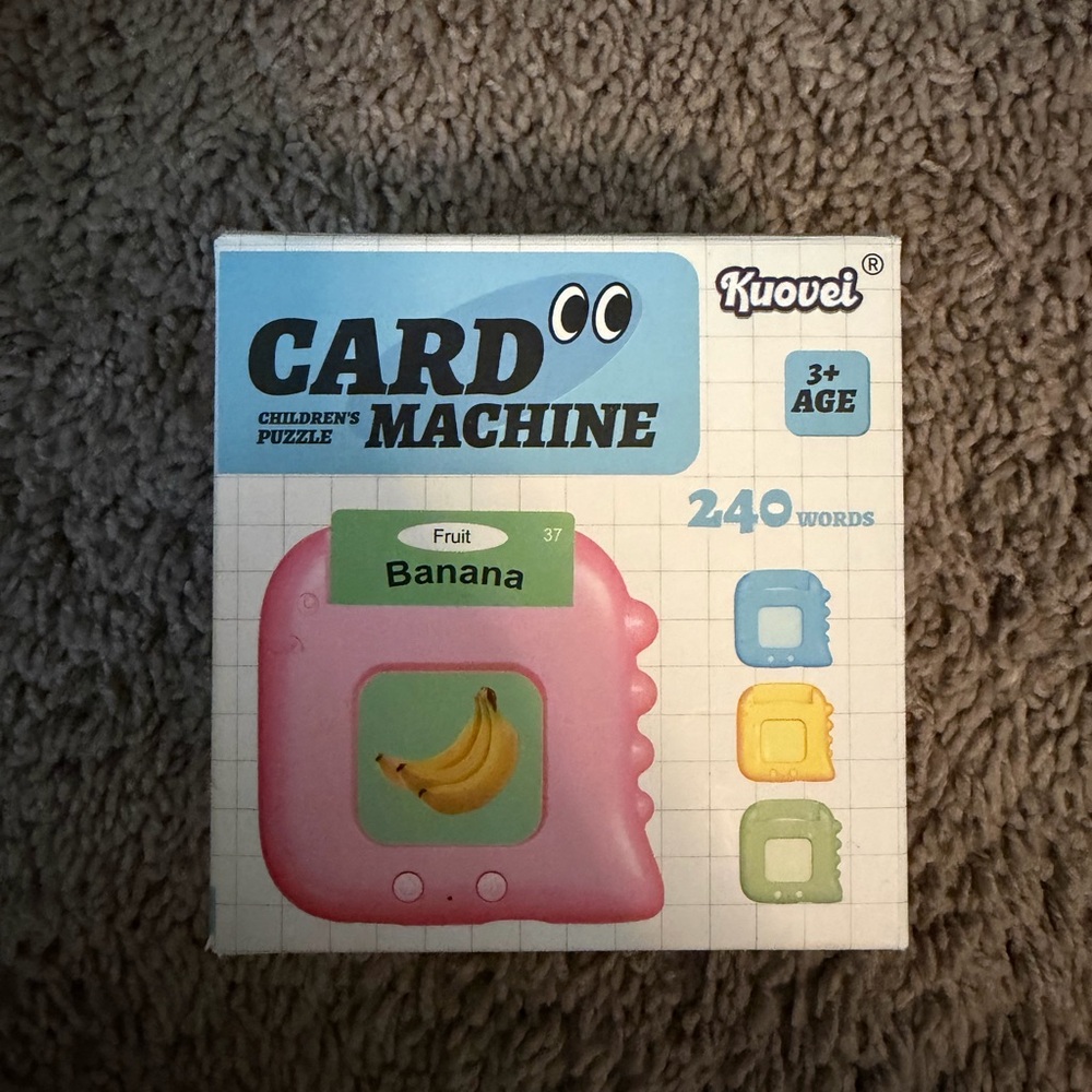 Kuovei Children's Card Machine Puzzle